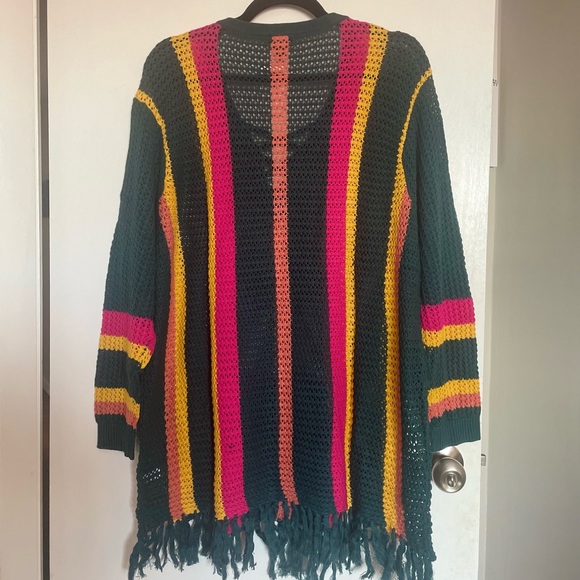 Torrid Pullover Striped V-Neck Sweater - Sizes 1X, 2X, 3X - Picture 6 of 13